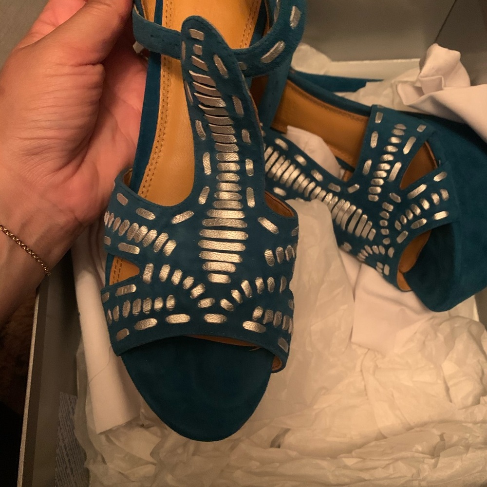 Eric Rutberg Transparent heels 8.5 - Picture 2 of 6